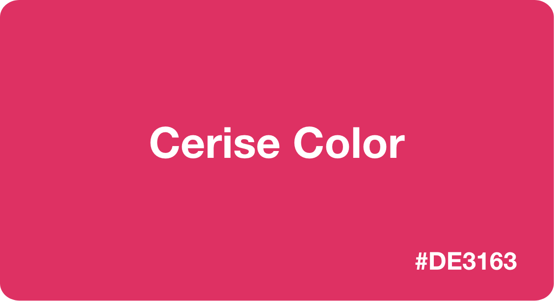 Cerise Color Best Practices, Color Codes, Palettes & More!